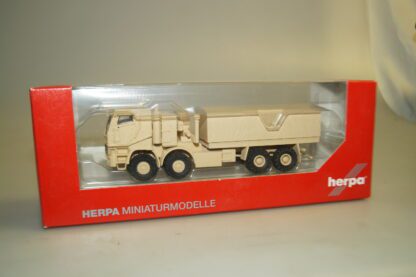 1:87 Herpa Minitanks 743952 MB Actros/Bison sand, neuw./ovp