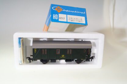 H0 Roco: 4217 Bahnpostwagen, top/ovp/AC-Achsen