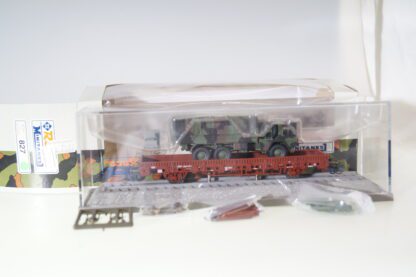 h0 Roco Minitanks NO.26 827: 'SCHWERLASTWAGEN DB+MAN LKW', TOP, OVP