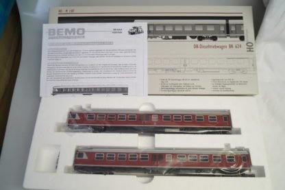 H0: Bemo 1620 810 DB Dieseltriebwagen BR 624, neuw./ovp/DSS