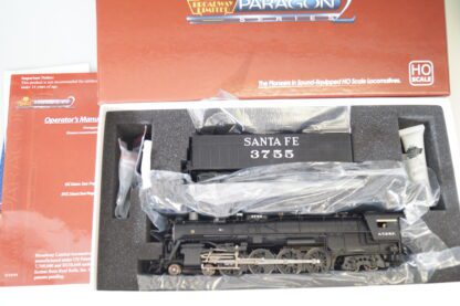 H0: Broadway Ltd. Paragon2 2513 Dampflok ATSF 4-B-4 #3755, neuw./ovp/Sound