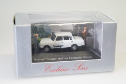 1:87 Herpa Exclusiv Wartburg Hoher Besuch... Leipziger Messe, neuw./ovp