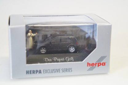 1:87  Herpa Exclusiv VW Papst-Golf, neuw./ovp