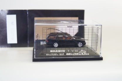 1:87 Herpa PC Box Brabus Edition MB E-Klasse T-Modell V12 Michelin, neuw./ovp