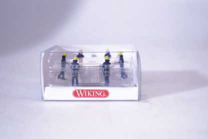 1:87 Wiking 019 02 26 Feuerwehr Sprungpolster mit Staffel, neu