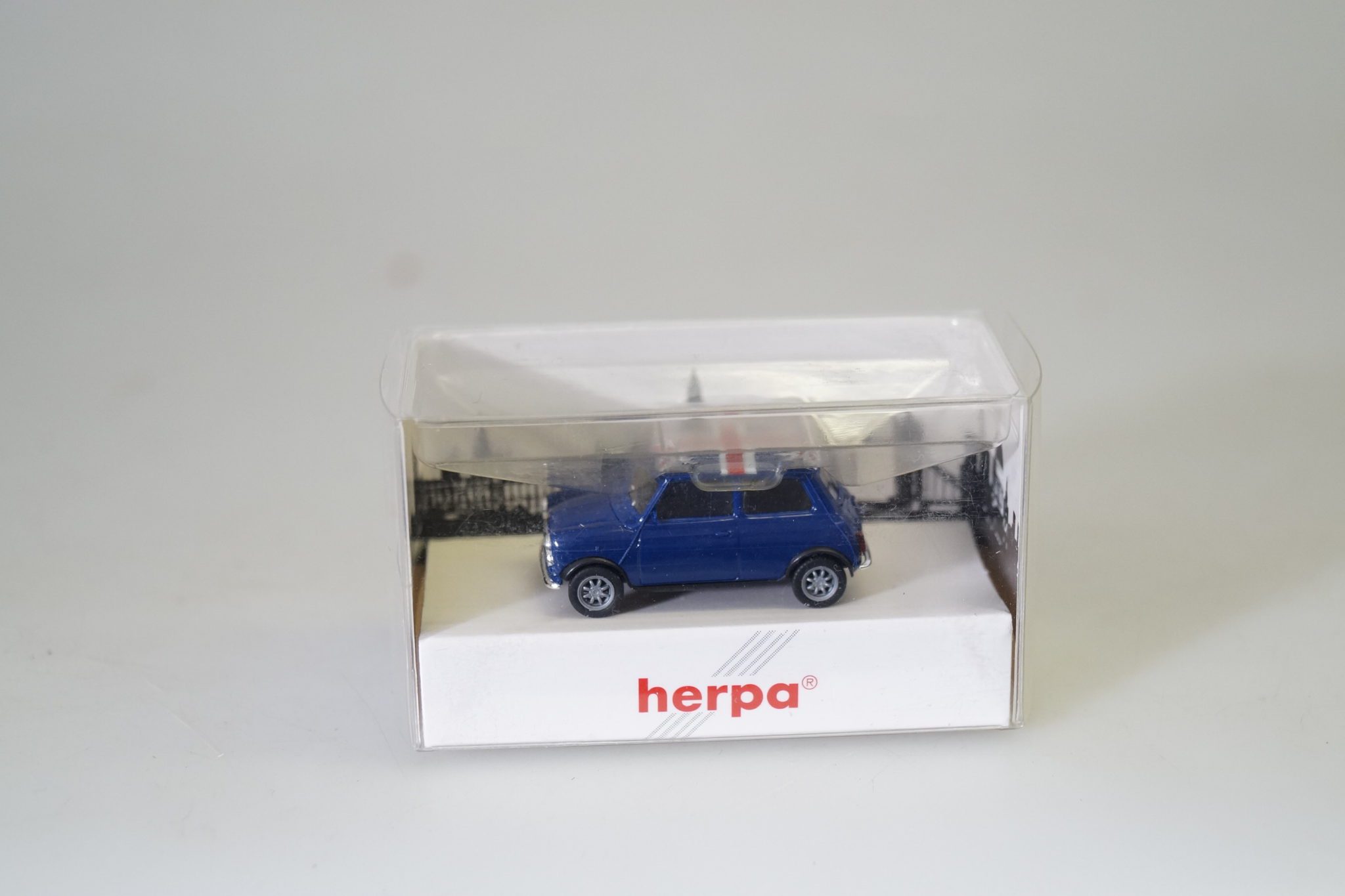 neuw.//ovp 1:87 Herpa 021258 MINI COOPER Länder-Edition Belgien