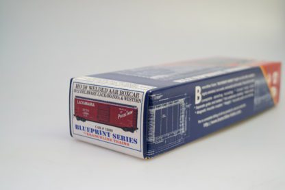 H0: Blueprint /Branchline Trains BAUSATZ 50' Boxcar Delaware Lackawanna #12069, neuw./ovp