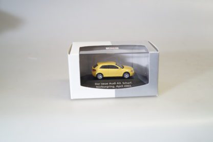 1:87 Herpa PC Audi A3 Sportback gelb Nürburgring, neuw./ovp