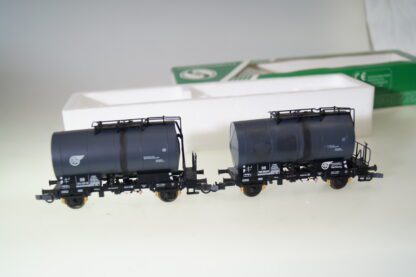 H0 Roco 2x Kesselwagen VTG gealtert, top/Ersatz-Vp/KK – Bild 2