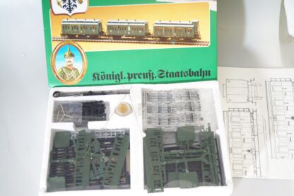 h0 Rai-Mo Bausatz 200 340 3x Abteilwagen preuß.Stb., top/ovp