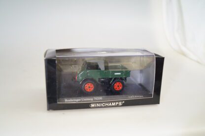 1:43 Minichamps 70200 MB Unimog 401 Boehringer grün, neuw./ovp/lim.2016 St.