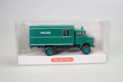 1:87 Wiking 0864 14 34 Polizei-Koffer MB L 710 Kurzhauber, neu