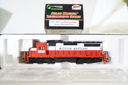 h0:  Atlas Master 9211 US-Diesellok SP-35 Western Maryland #7435, neuw./ovp/DCC