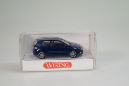 1:87 Wiking 0076 02 32 VW Golf VI GTD blau, neu