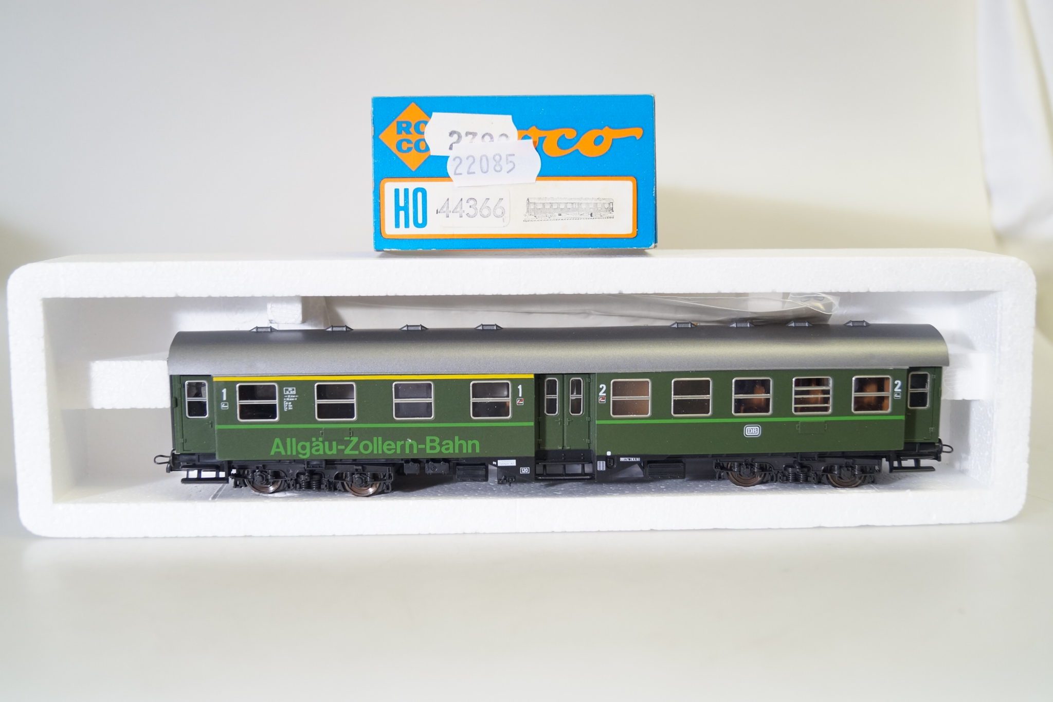H0 Roco 4252D/44366 Umbauwagen DB, 'ALLGÄU-ZOLLERN-BAHN', TOP/ovp