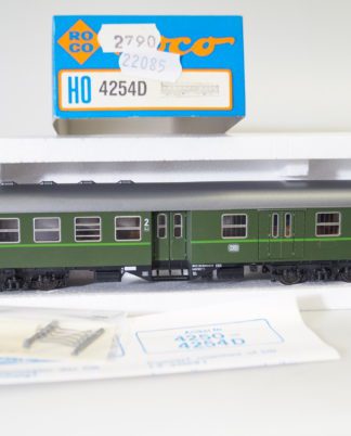 H0 Roco 4254D Umbauwagen DB, 'ALLGÄU-ZOLLERN-BAHN 1./2.Kl.', TOP/ovp/AC-Achsen