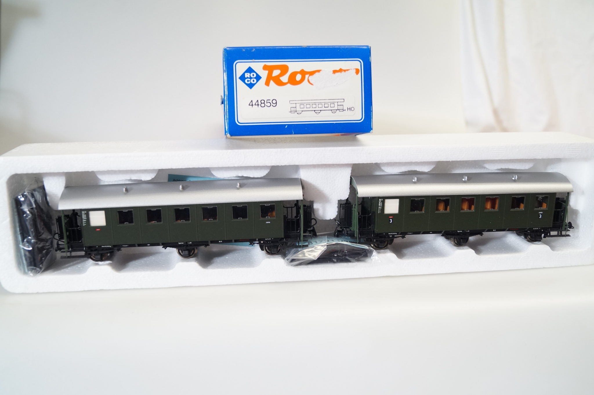 h0 Roco 44859 Personenwagen-Set 2x C3i Tegernsee-Bahn, neuw./ovp