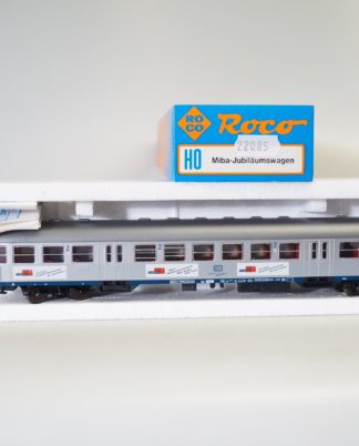 h0 Roco Somo Miba-Jubiläumswagen Silberling, neuw./ovp/AC-Achsen