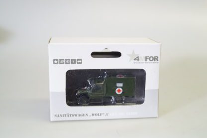 1:87 MÄRKLIN 4MFOR 18505 Sanitätswagen Wolf,  neu