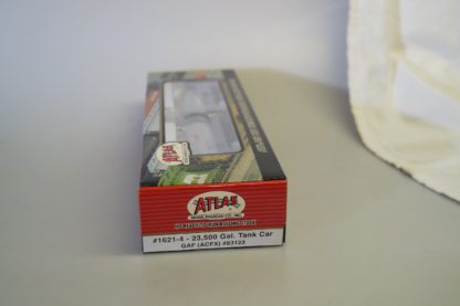 h0:  Atlas 1621-4 US 23.500 Gal. Tank Car GAF #83123, neuw./ovp – Bild 2