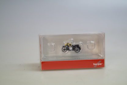 1:87 Herpa 053433-003 Motorrad MZ 250 +Beiwagen gelb, neu
