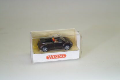 1:87 Wiking 032 02 27 VW Beetle Cabrio braun-met. bemannt, neu