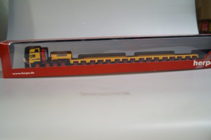 1:87 Herpa 147286 MAN E 2000 Wirzius Schwerlast LKW, neu