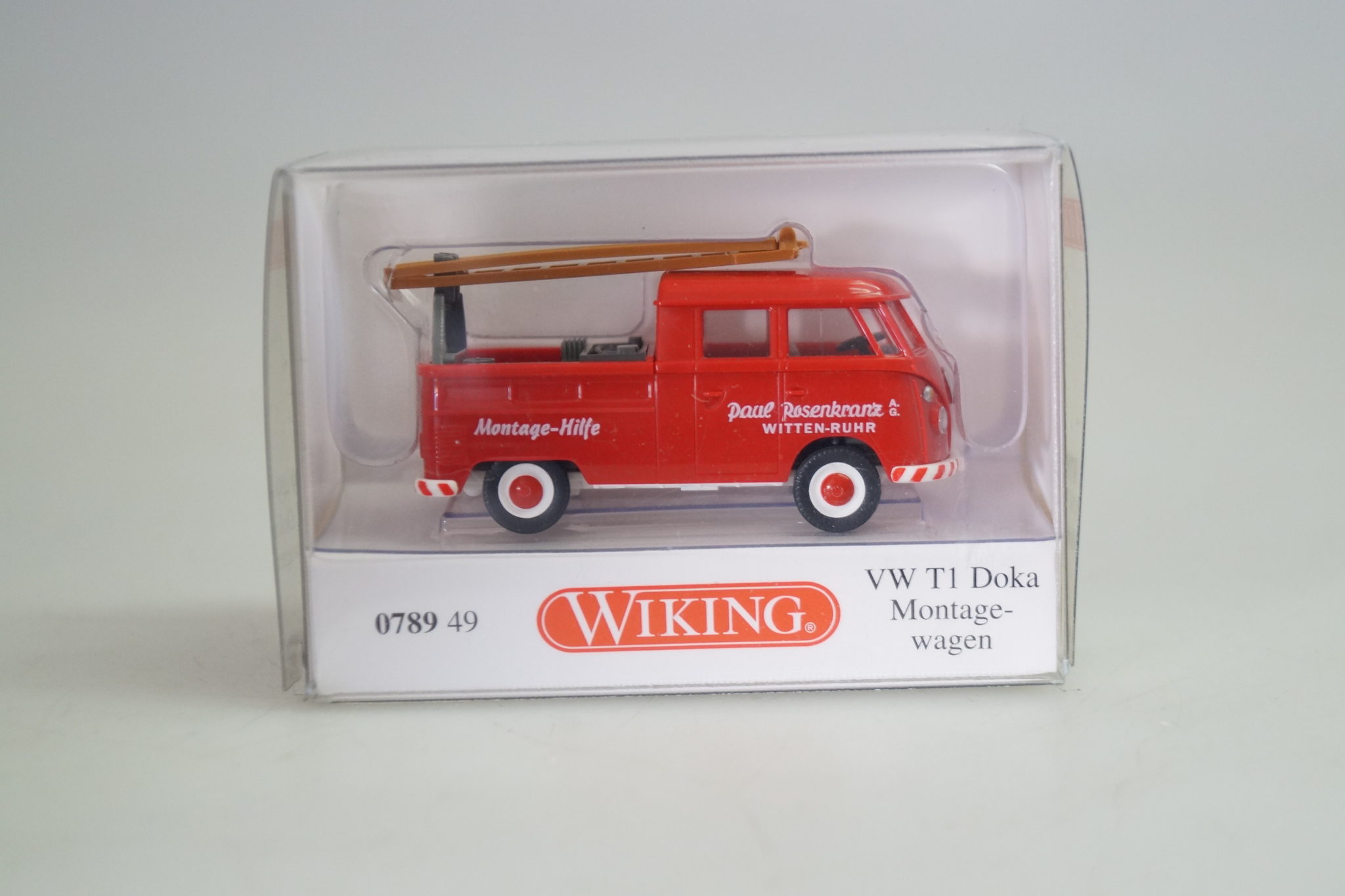 1:87 Wiking 0789 49 VW T1 Doka Montagewagen, neu