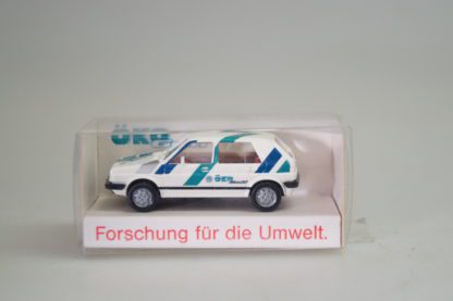 1:87 Wiking Somo VW Golf II ÖKO-Golf/Forschung für die Umwelt, neu