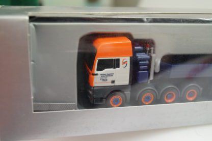1:87  Herpa Exclusiv MAN TGA Schwerlast Universal-Transporte Paderborn, neu – Bild 2
