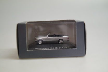 1:87 Herpa B66005609 Somo MB W124 E 300 CE-24 Cabrio silber, neu