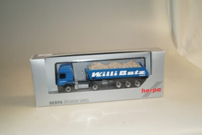 (065) 1:87 Herpa exclusiv MB Actros Kipp Sz Willi Betz #4345-1691, neuw./ovp
