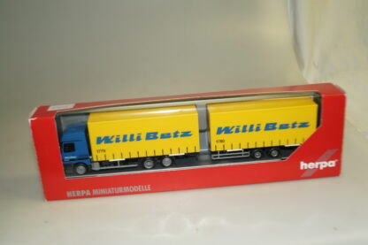 1:87 Herpa 148436 MB Actros Hz Willi Betz #5333-1779-1780, neuw./ovp