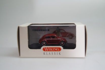 1:87 Wiking 799 05 29 Der Volkswagen Brezelkäfer dkl.rot, neu