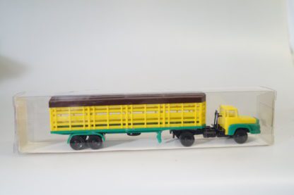 1:87 S.E.S. (SES) Minicar 1067 Sattelschlepper Unic Viehtransport, neuw./ovp