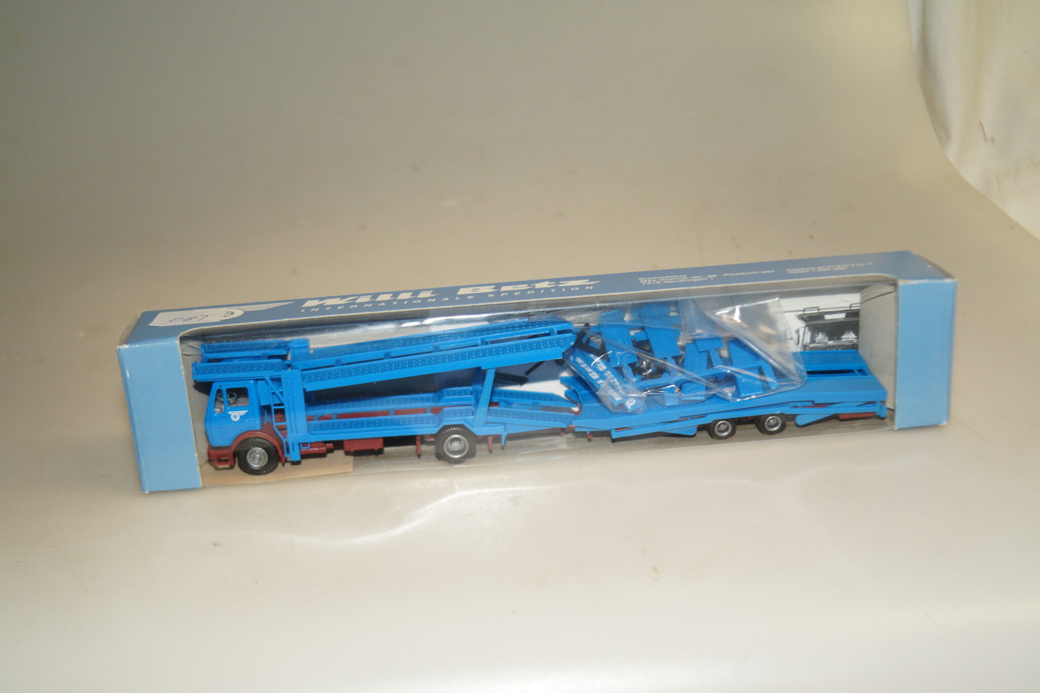 Herpa 1/87 Willi Betz Scania Silo - Réf 4942 & 3007 - Neuf