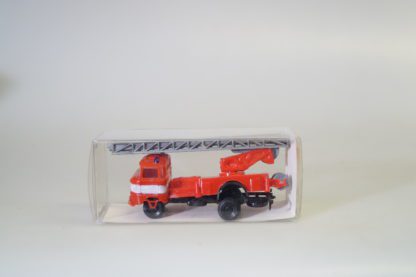 1:87 S.E.S. Minicar 1057 IFA W50 Feuerwehr + Drehleiter, neuw./ovp