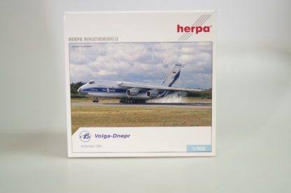 1:500: Herpa 510776 Antonov 124 Volga-Dnepr, neu