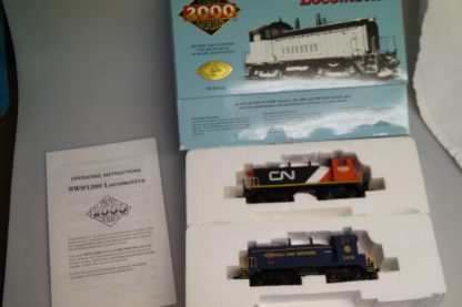 H0 96052 Proto 2000 2St. SW9/1200 US-Lok Norfolk&Western + CN, top/ovp