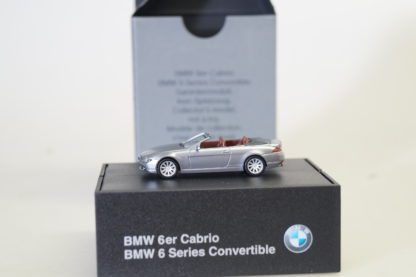 1:87 Herpa 80410417431 BMW M6 Cabrio silbergrau-met., neuw./ovp