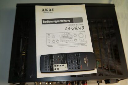 Akai AA-49 Stereo Receiver mit FB und Anleitung – Bild 3