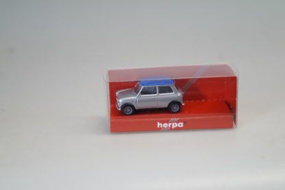 1:87 Herpa 031103 Mini Cooper silber/Dach blau(!), neuw./ovp