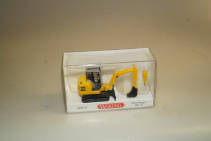 1:87 Wiking 0658 04 Mini-Bagger gelb(!), neuw./ovp