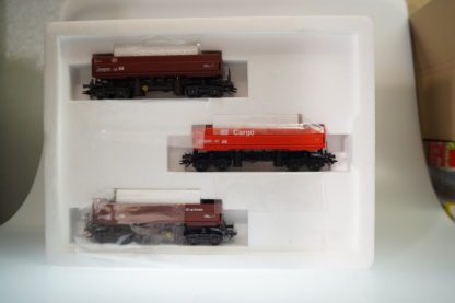 H0: Märklin 48451 3x Schüttgut-Kippwagen Fans DB - top/ovp