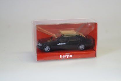 1:87 Herpa Somo MB W140 S-Klasse Bose schwarz-met., neuw./ovp