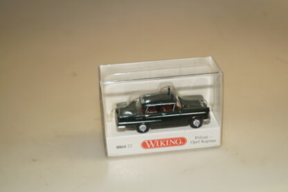 1:87 Wiking 0864 22 Opel Kapitän Polizei, neu