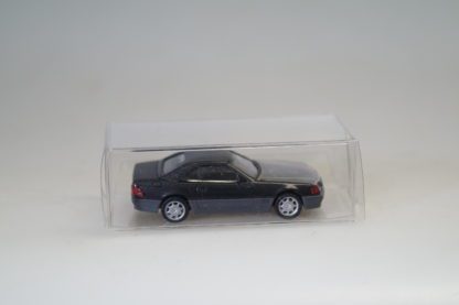1:87 Herpa high tech MB Sl schwarz, neuw./ovp/Haube transparent