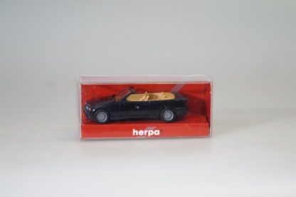 1:87 Herpa BMW 325i Cabrio schwarz #3, neuw./ovp