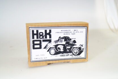 1:87 H&K 87 Bausatz 7001 Wehrmacht-Panzerspähwagen Sd.Kfz.222, neuw./ovp