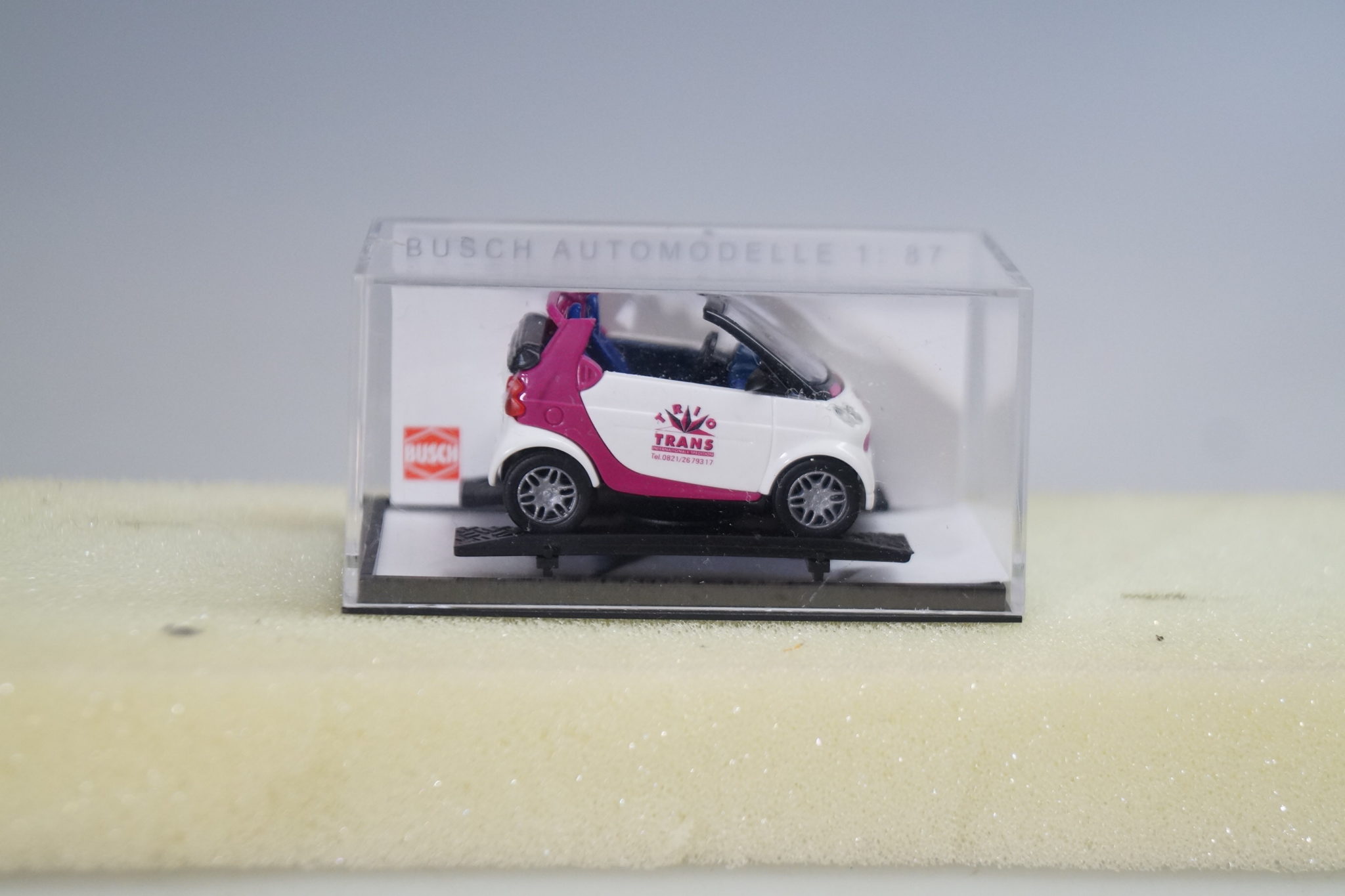 1:87 Busch 48972 Smart Trio Trans, neu